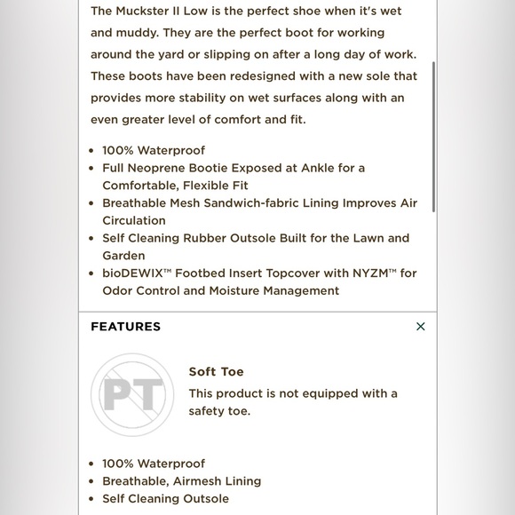 Muck Boot Men’s Muckster Low - Picture 6 of 6